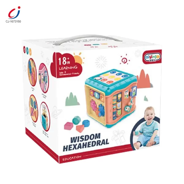 Wholesale Baby Activity Cube Shape Sorting Activity Center - Baby Toys Manufacturer
