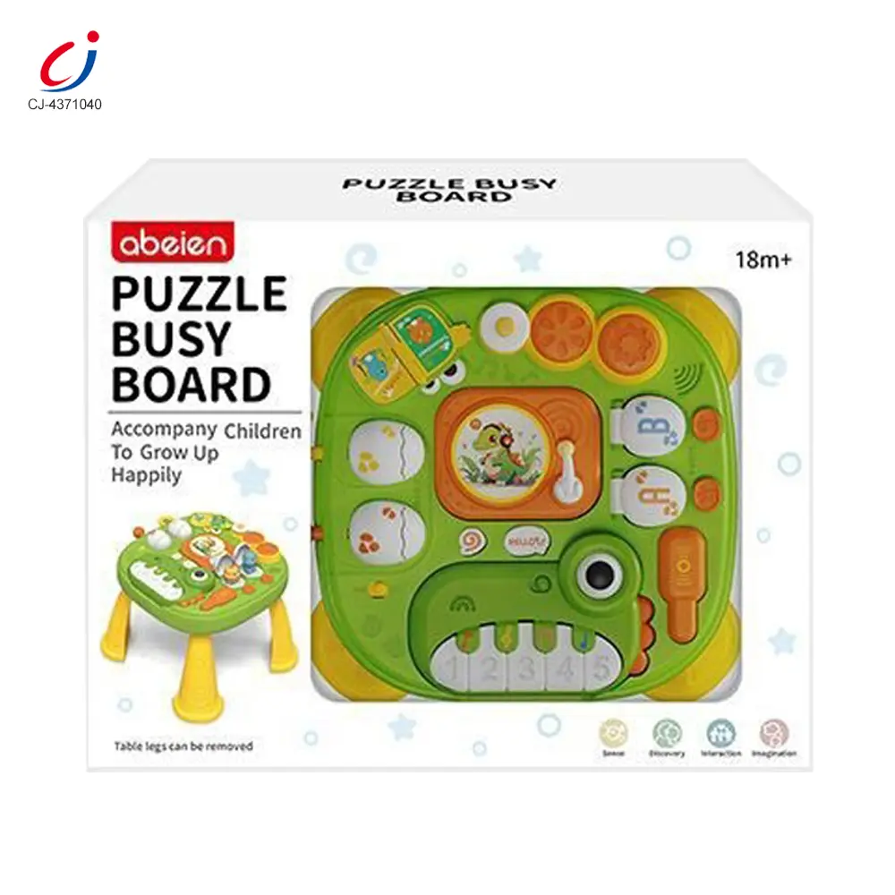 Wholesale Baby Activity Center Table, Dinosaur Theme - CE, ISO, BSCI, and FSC Certified Educational Toys For Europe - 画像 (7)