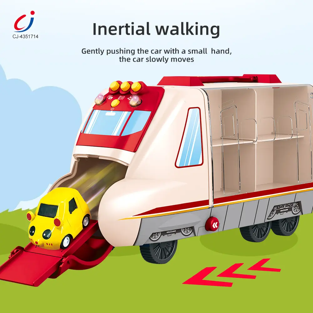 Wholesale Carrier Vehicles Toy, Multifunctional Buttons, Colorful Music and Lighting - China Toys Supplier - Image 3