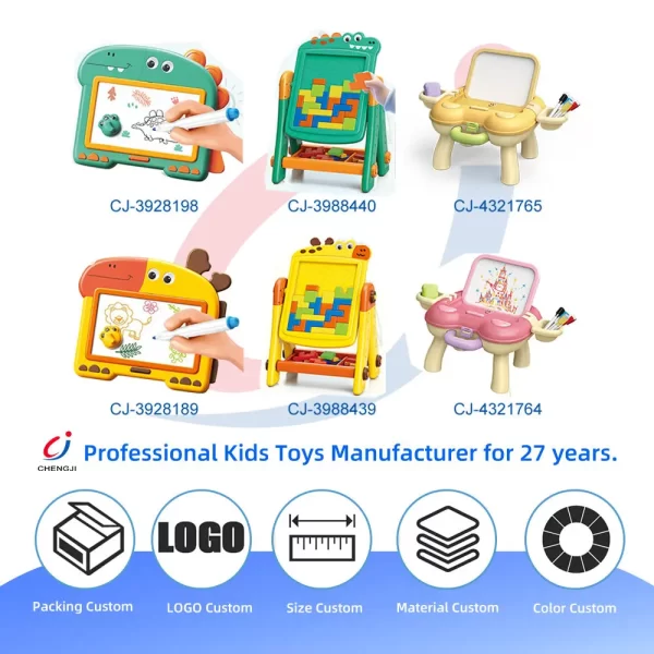 Wholesale 2 in 1 Magnetic Drawing Board & Blackboard - Educational Children's Toys