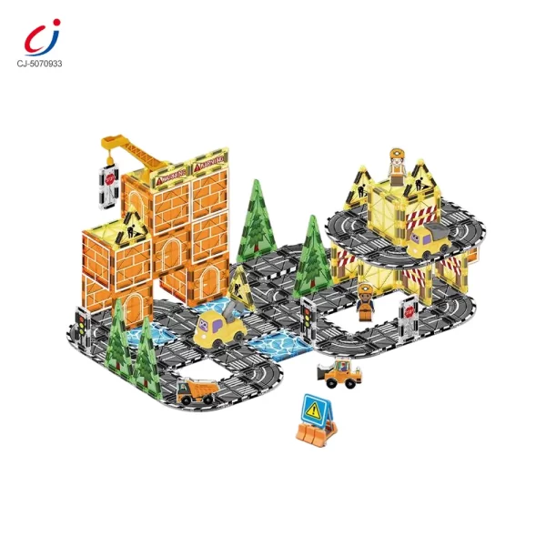 Wholesale Engineer Magnetic Tile Sets For Kids, STEM Montessori Toy - Educational Toy Supply In Bulk