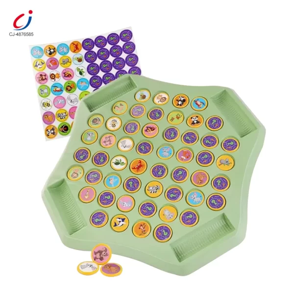 Wholesale Animal Flip Chess Memory Game, DIY Stickers - Best-Selling DIY Chess Toy in European Market