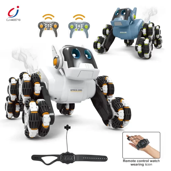 Wholesale Remote Control 8-Wheel Climbing Mechanical Robot Dog-RC Dog Toy