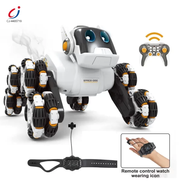 Wholesale Remote Control 8-Wheel Climbing Mechanical Robot Dog-RC Dog Toy