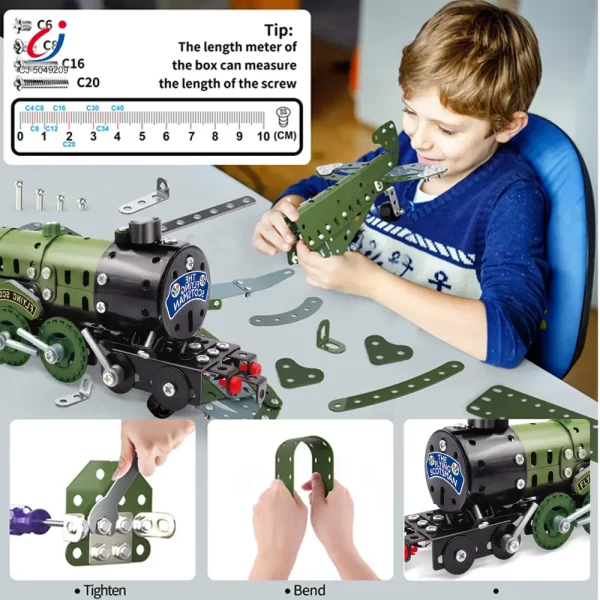 Wholesale Metal Building Model Train Toy - Best-Seller Series DIY Toy In Europe