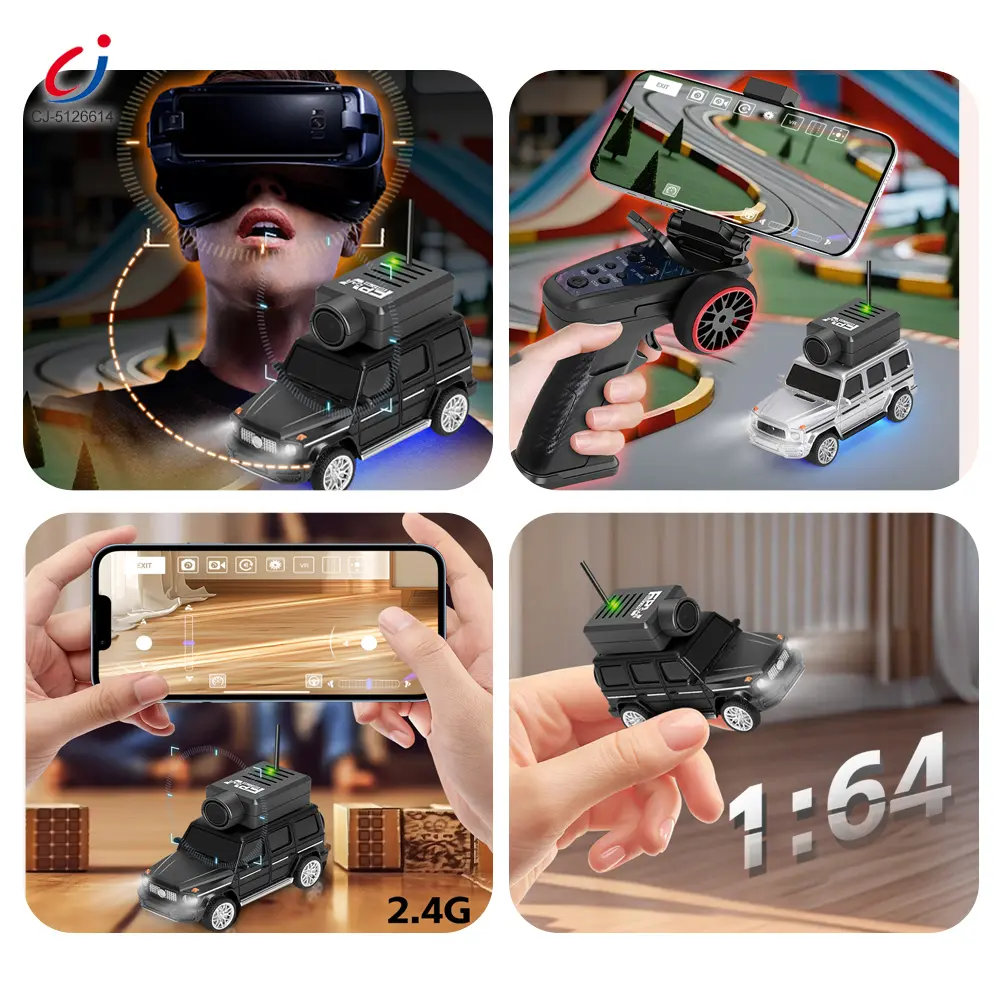 Wholesale 1:64 Scale RC Camera Car, 2.4G APP Control Desktop Car - RC Toys Wholesale Suppliers - 이미지 3