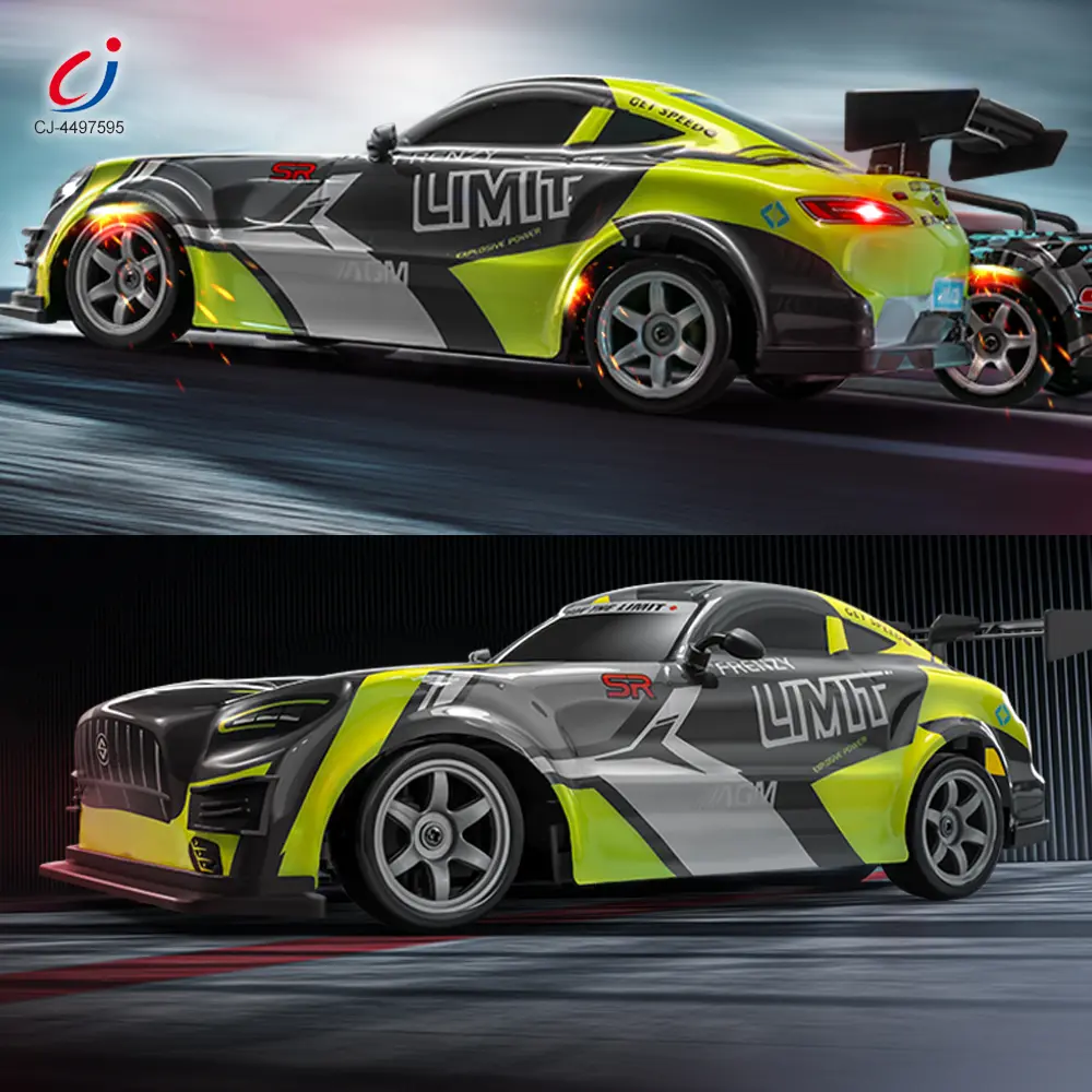 Wholesale 1:16 RC Drift Car, 4WD RC High-Speed Drift Car for Kids, with LED Lights - RC Drift Car Toy In Bulk - Image 4