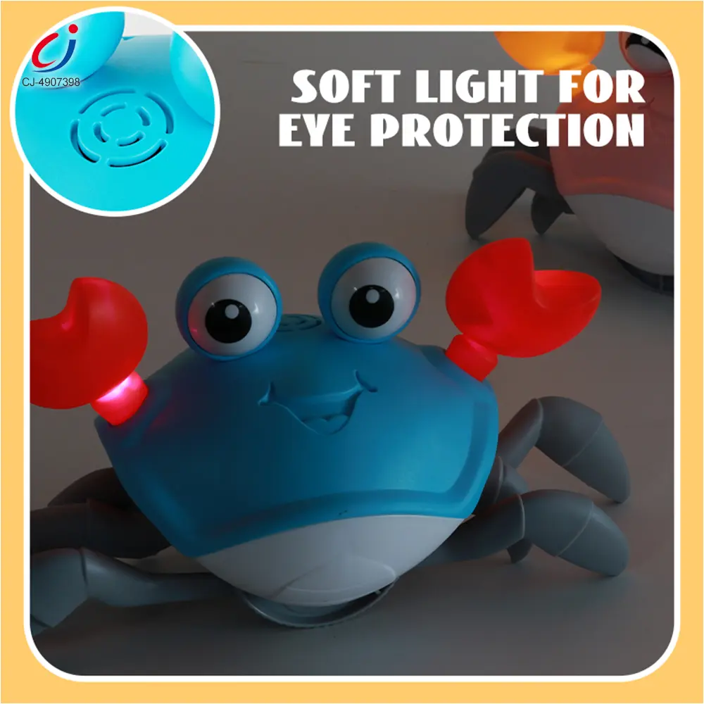 Wholesale RC Electric Induction Crab with Sound and Light - Bulk 2.4 GHz Wireless RC Animal Toys - Image 2