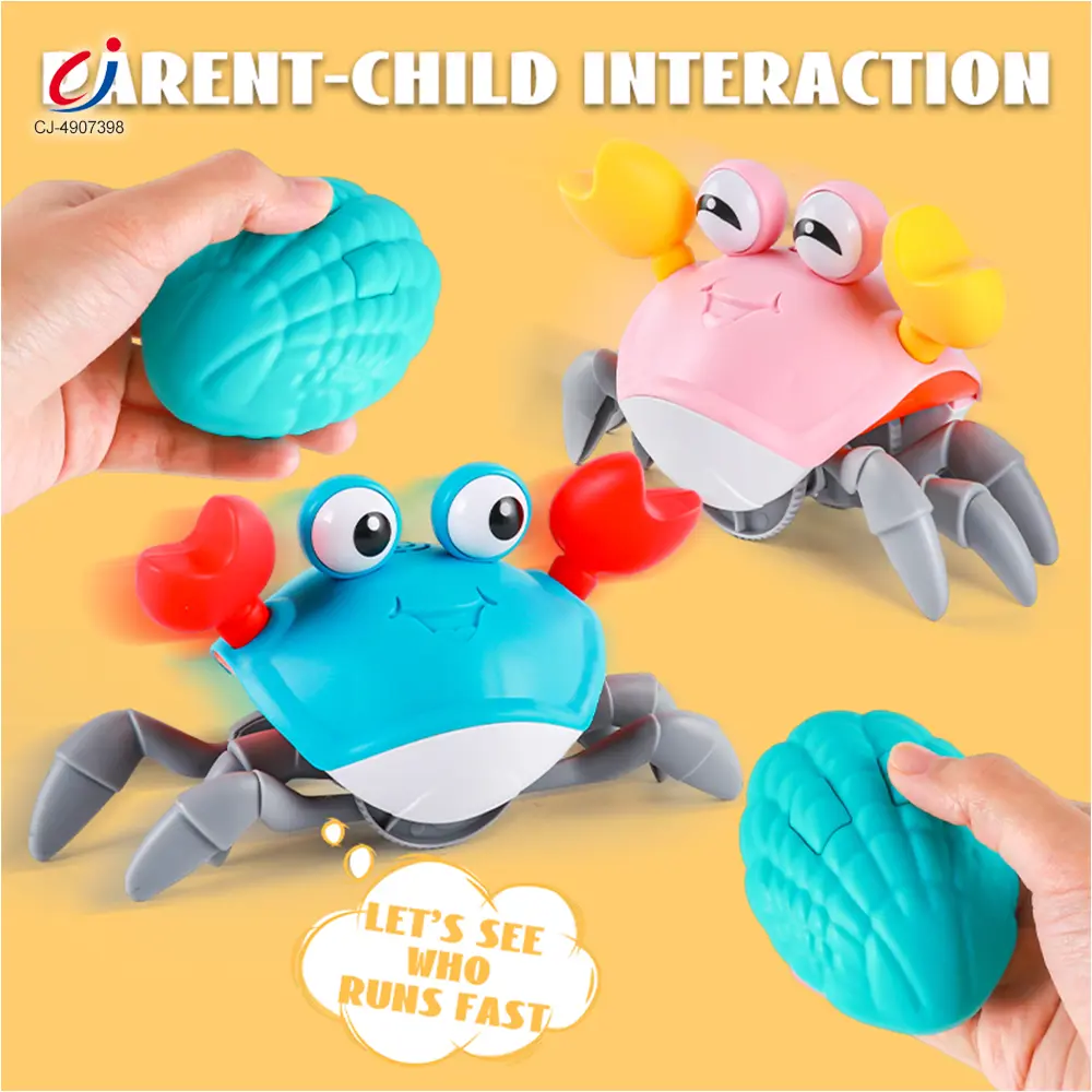 Wholesale RC Electric Induction Crab with Sound and Light - Bulk 2.4 GHz Wireless RC Animal Toys - Image 3