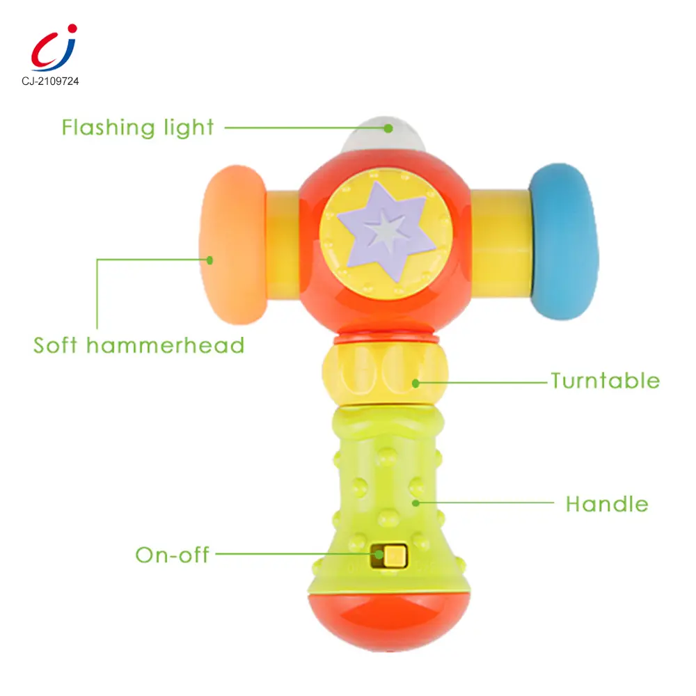 Wholesale Infant Rattles Activity Hammer Toy, Best-Selling Toy For European Market - 图片 2