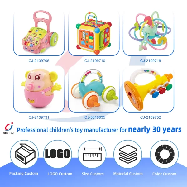 Wholesale Infant Rattles Activity Hammer Toy, Best-Selling Toy For European Market
