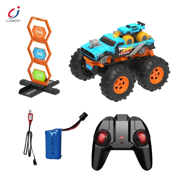 Wholesale 2-in-1 Remote Control Catapult Car with Transform Launcher Track - Off-Road RC Toys