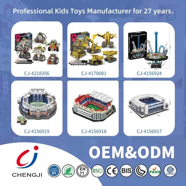 Wholesale 5-in-1 Engineering Building Set With RC & APP, STEM Educational Toy - Bulk Science Educational Toys
