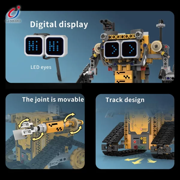 Wholesale STEM Robot Building Kit, 5-in-1 Robot, Programmable, Remote & App Control - Educational Toys, China, Manufacturers