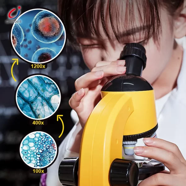 Wholesale Scientific Microscope Toy, LED 100X-1200X Magnification - Best-Selling Science Toy In Europe