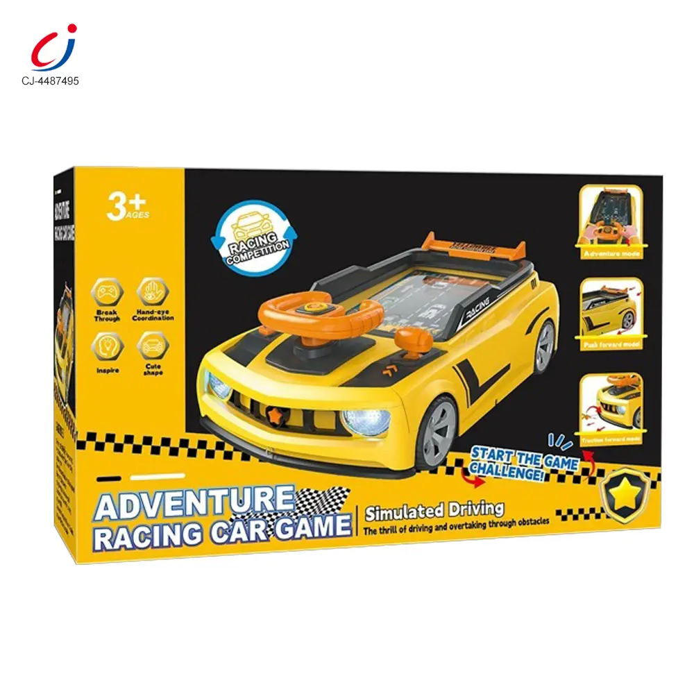 Wholesale Racing Adventure Game Steering Wheel Toy with Music and Light - Bulk Toy Supply China - Image 6