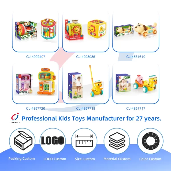 Wholesale Tumbling Pet Crawling Toy with Lights, Music & Voice Sensor - Crawling Baby Toys