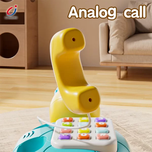Wholesale Cartoon Turtle Pull String Phone Toy, CE-Certified Baby Phone Toy Supply