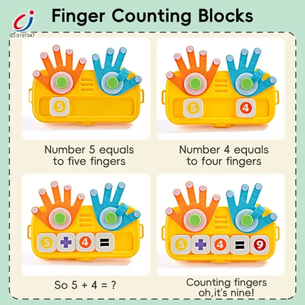 Wholesale Finger Counting Board, Educational Number Logic Game for Kids