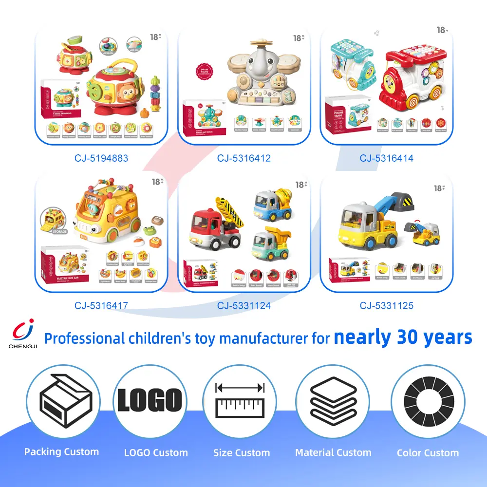 Wholesale Take-Apart Busy Bus, 6-in-1 Baby Activity Cube Bus Toy with Lights & Music - Image 4