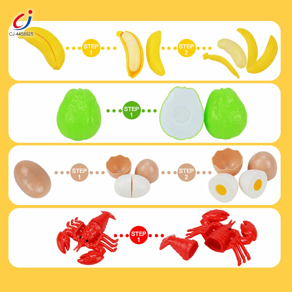Wholesale Cutting Pretend Play Food Toy Kitchen Pretend Play Set - Image 4