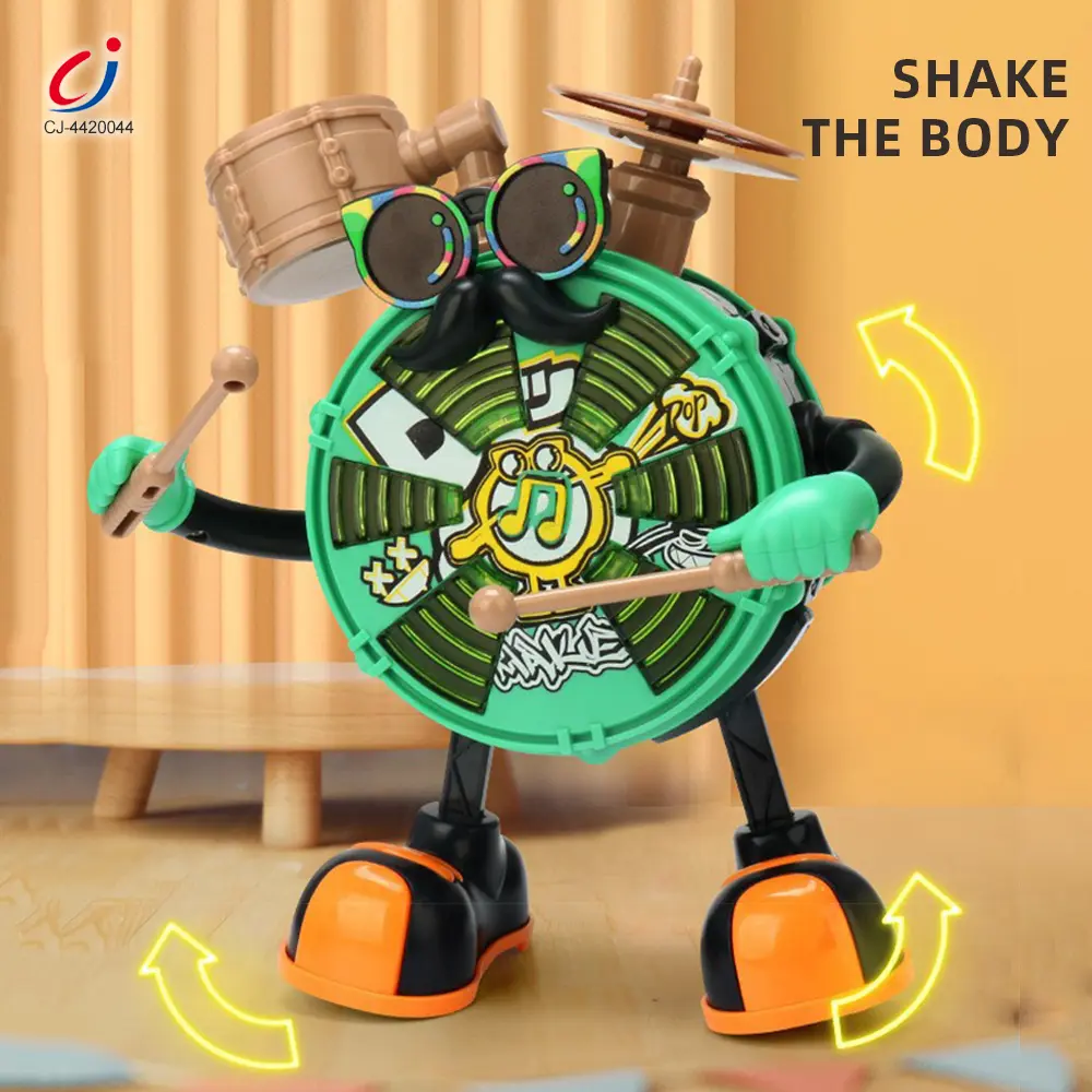 Wholesale Baby Dancing Drum Instrument Electric Music Robot Toy - Preschool Educational Toys - 图片 2