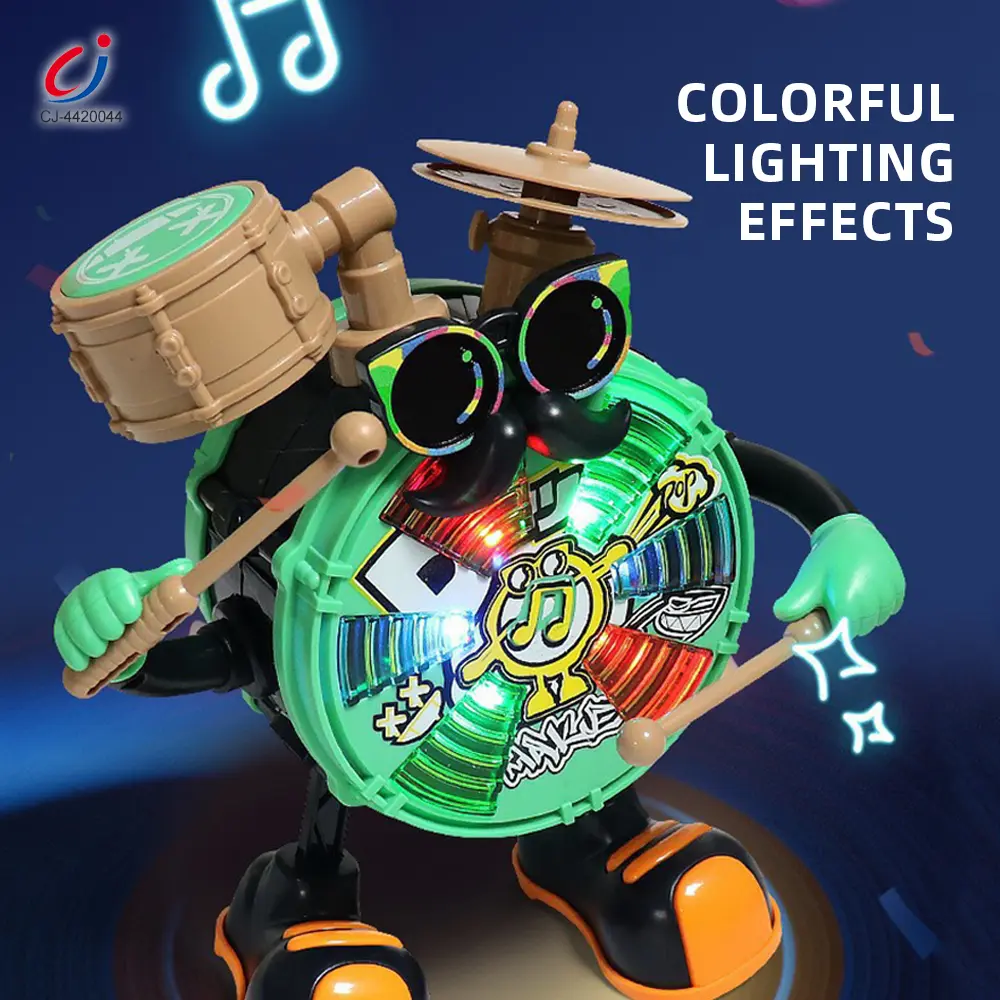 Wholesale Baby Dancing Drum Instrument Electric Music Robot Toy - Preschool Educational Toys - 图片 3