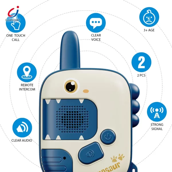 Wholesale Dinosaur Walkie Talkies, 300M Range - Certified For European Market