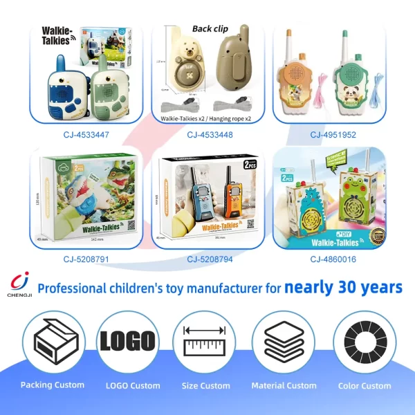 Wholesale Dinosaur Walkie Talkies, 300M Range - Certified For European Market