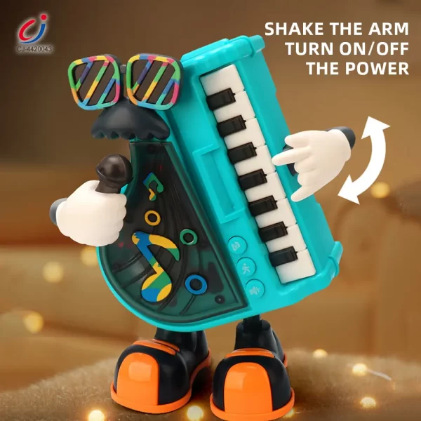 Wholesale Kids Electric Dancing Piano Toy, Interesting and Funny