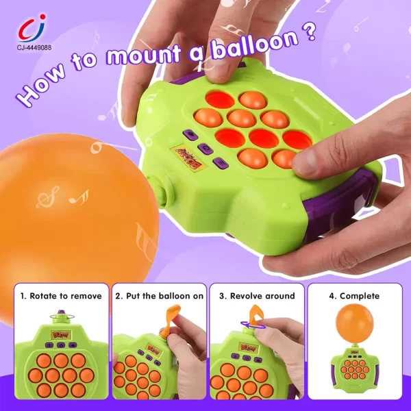 wholesale Fast Push Pop Game Toy, Fidget Toys with Balloon for Kids