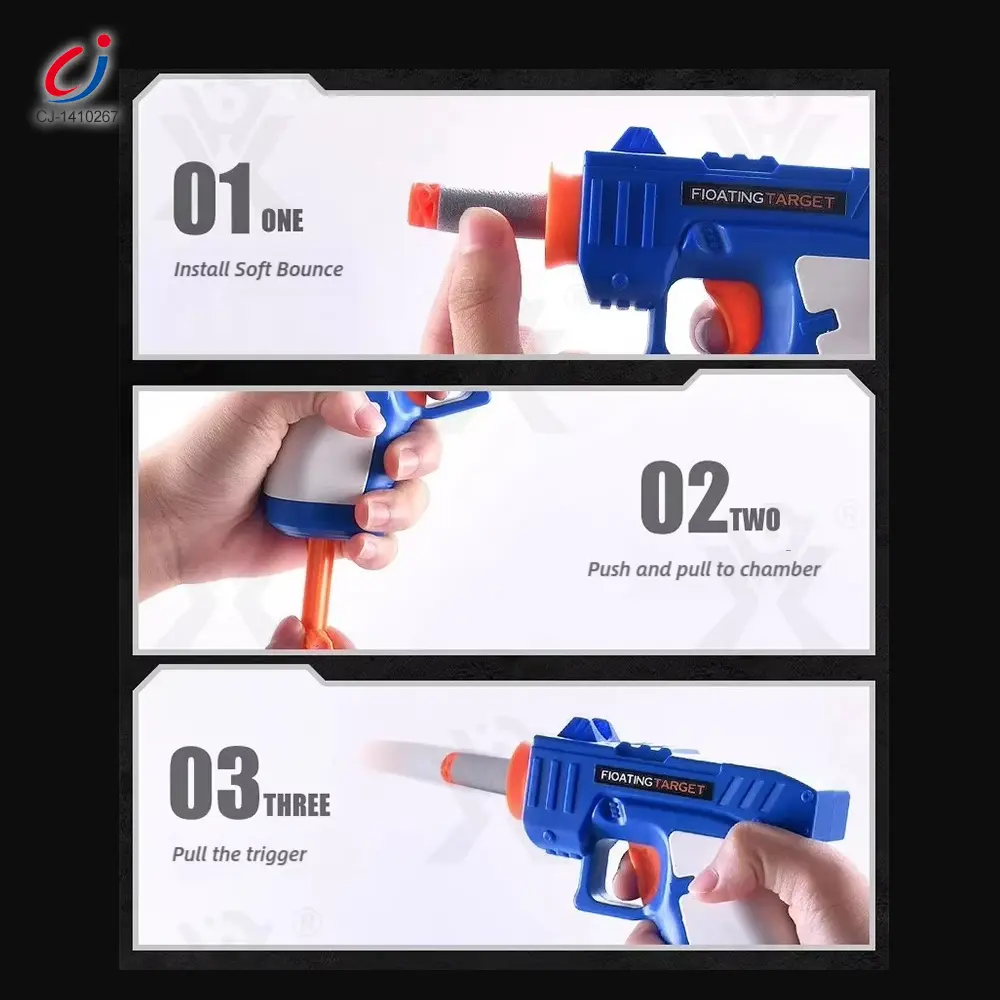 Wholesale Floating Target Shooting Toy, Foam Ball Launcher Gun - Bulk Kids' Sports Toys From China – Bild 2