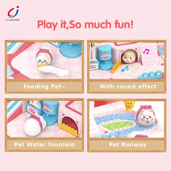 Wholesale Magnetic Pet House Perfect Gift For Children - Bulk Pretend Play Toy Supplies