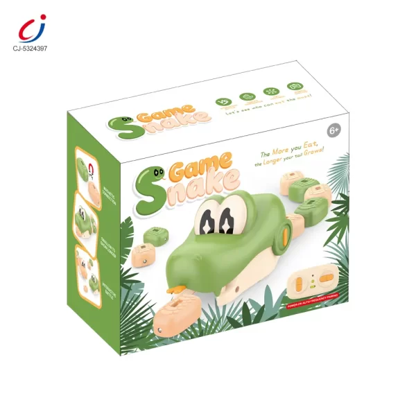 Wholesale Magnetic Snake Game Toy, Remote Control Eating Snake Toys with Sound and Light-rc animal toys