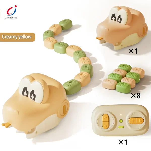 Wholesale Magnetic Snake Game Toy, Remote Control Eating Snake Toys with Sound and Light-rc animal toys