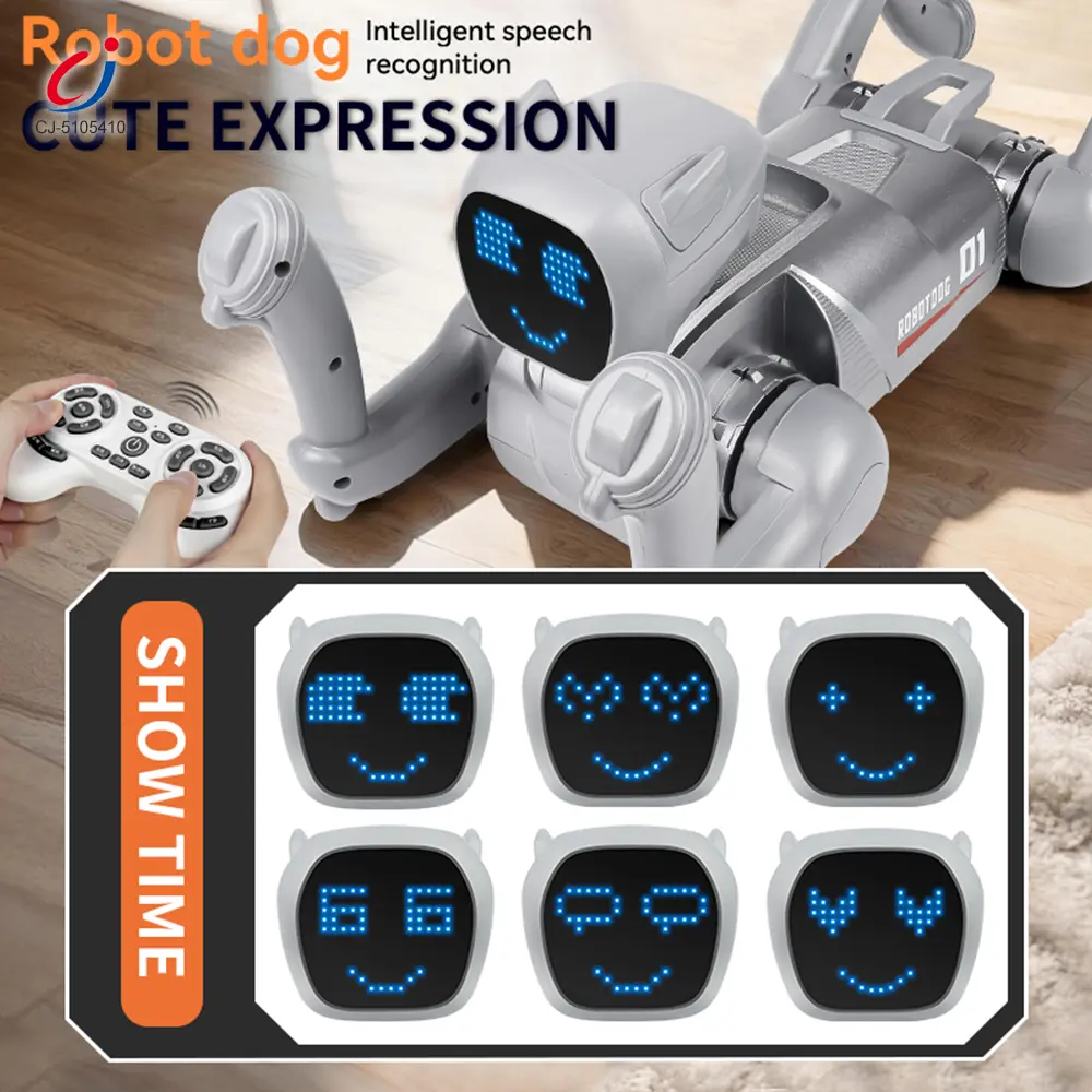 Wholesale RC Smart Robot Dog Toy with Voice & App Control - RC Dog Toys Bulk Supplies - Imagen 2