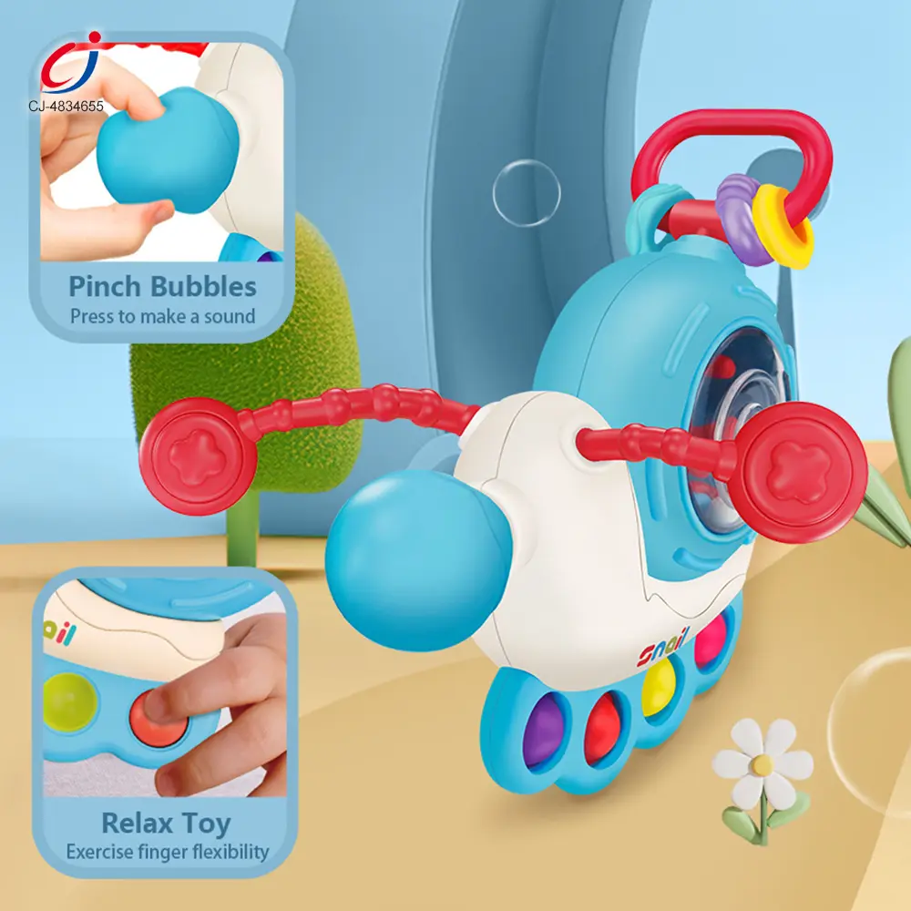 Wholesale Snail Sensory Toys, Round-Edge Design - Baby Development Toys - Image 2