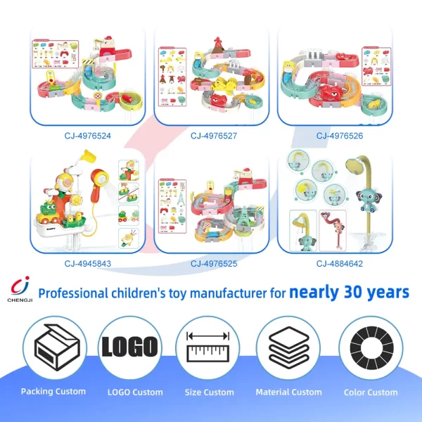 Wholesale Bath Toys, Water Slide Building Toy for Toddlers - Bulk Baby Toys