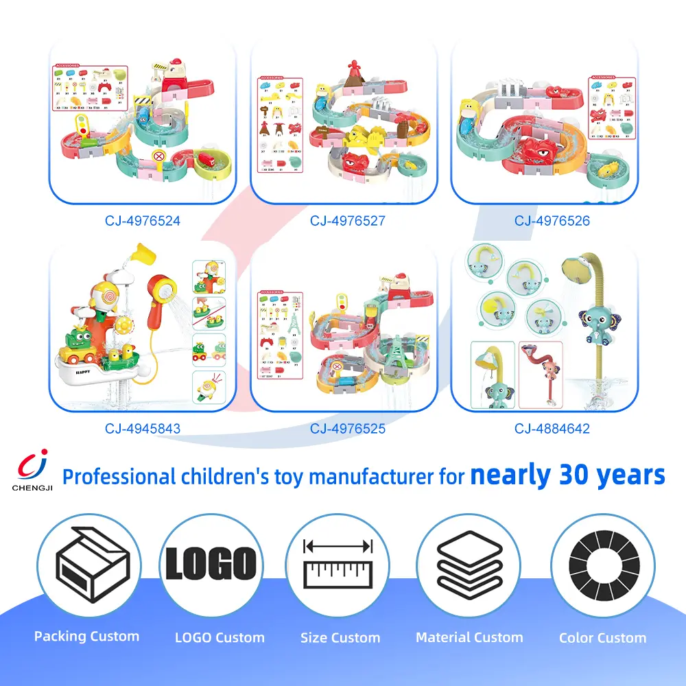 Wholesale Bath Toys, Water Slide Building Toy for Toddlers - Bulk Baby Toys - Image 7