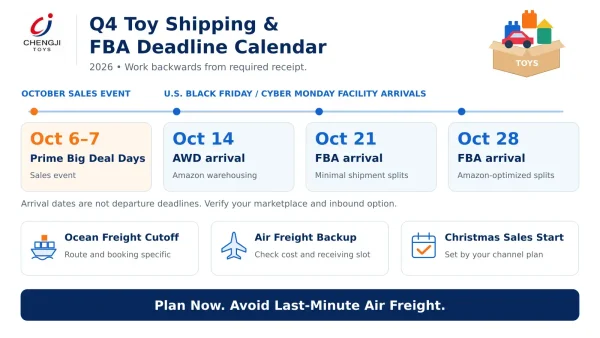 toy shipping and fba deadline calendar q4 2026