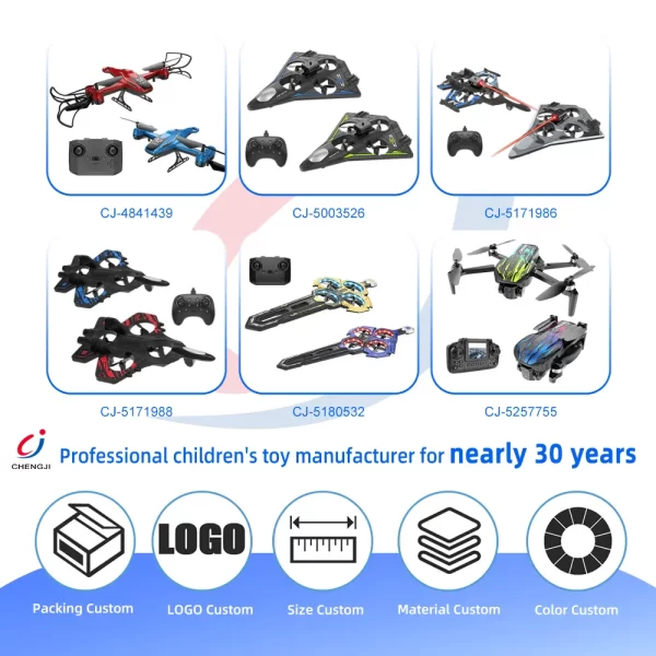Wholesale Foam RC Aircraft Remote Control Plane with Colorful Lights - RC Flying Toys