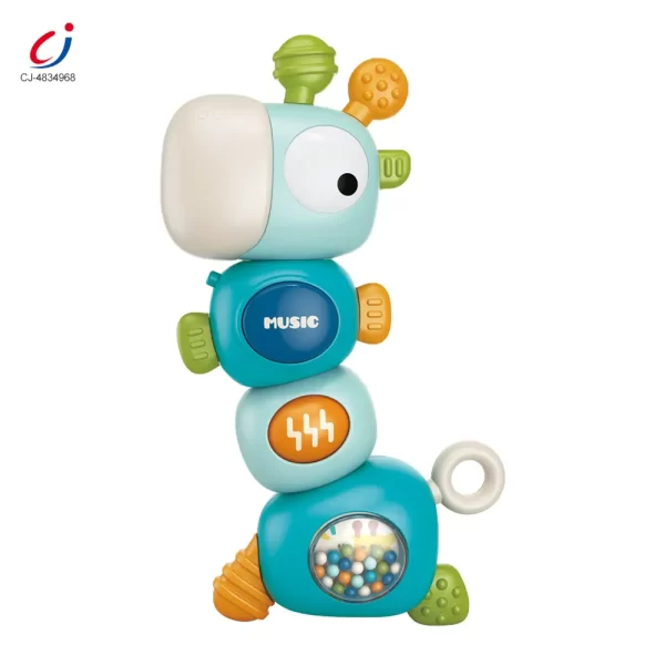 Wholesale Giraffe Musical Rattle Sensory Toy for Infants - Baby Sensory Toy