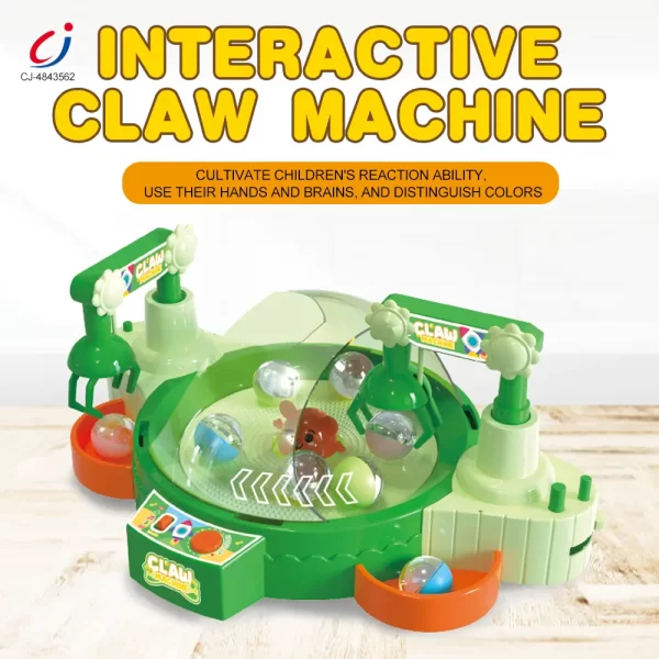 Wholesale Interactive Claw Machine Toy, Music Lights Effect - Baby Educational Toys