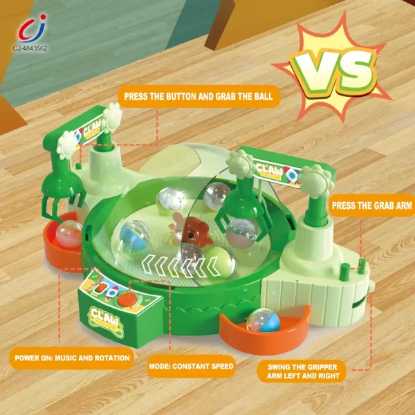 Wholesale Interactive Claw Machine Toy, Music Lights Effect - Baby Educational Toys