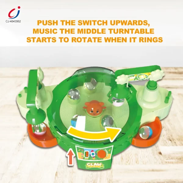 Wholesale Interactive Claw Machine Toy, Music Lights Effect - Baby Educational Toys