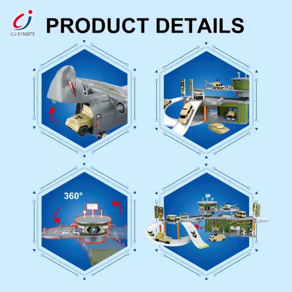 Wholesale Military Base Toys, Army Airplane Toy Race Track