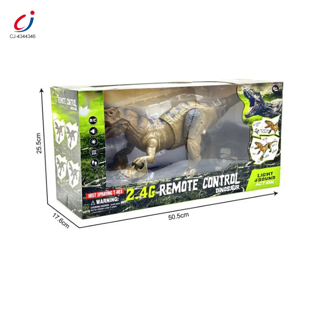 Wholesale 2.4GHz RC T-Rex Dinosaur Toy with Mist Spray, Light & Sound - Image 5