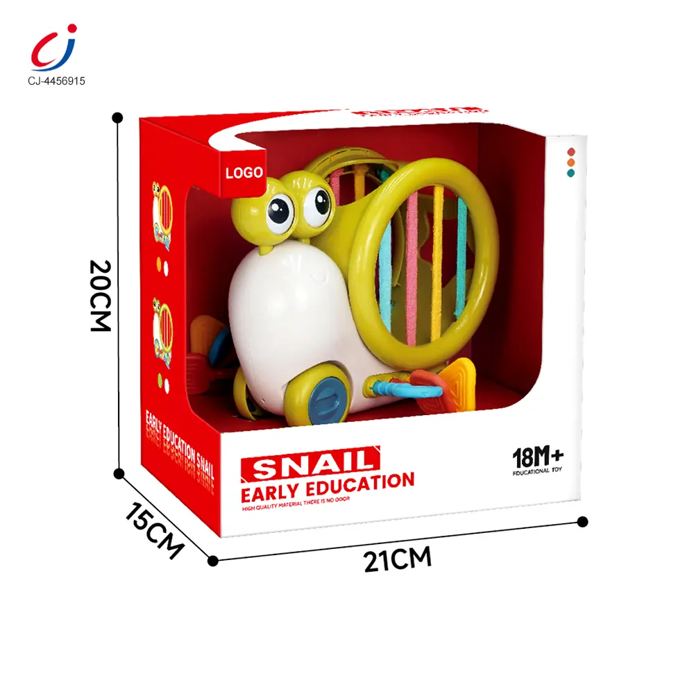 Wholesale Baby Snail Sensory Shape Sorter Blocks Pull String Toy - Baby Development Toys - 이미지 5