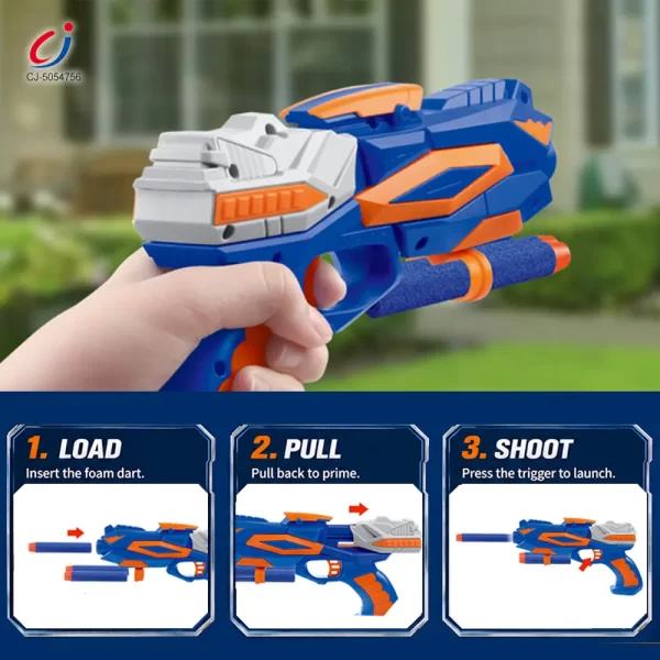 Wholesale Square Electronic Scoring Target Game Set with Foam Dart Blaster - Kids Sports Toys