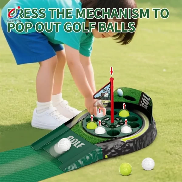 Wholesale 2-in-1 Electric Kids Golf Set Toy - Outdoor Sports Toys Manufacturer in China